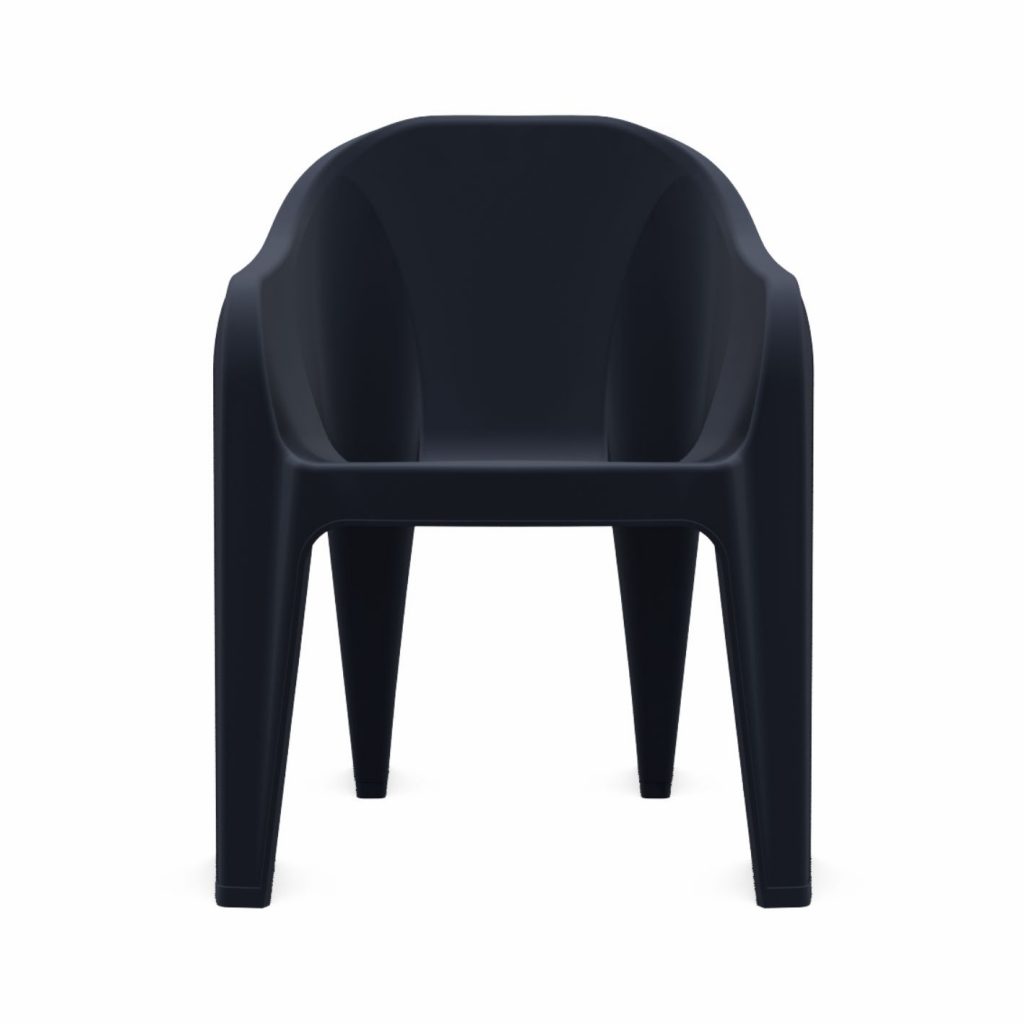 Черный пластиковый стул в Алматы