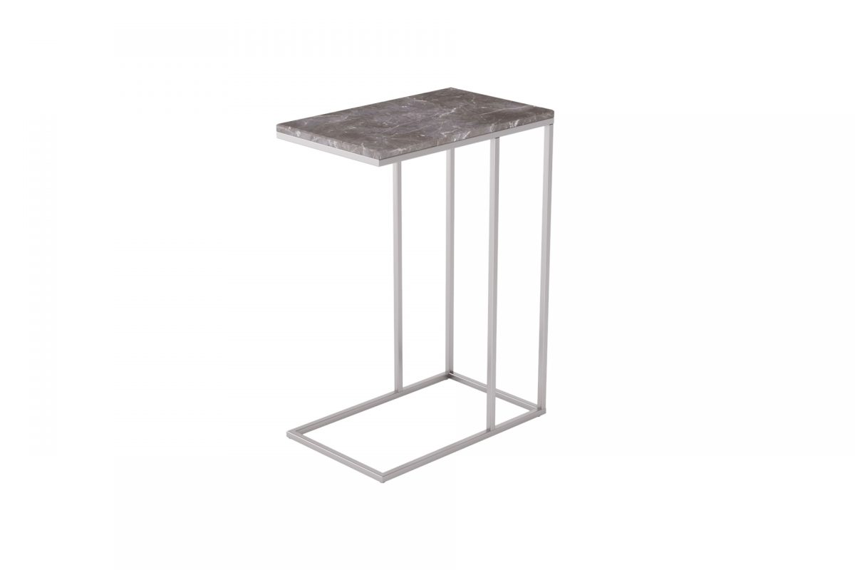 Стол придиванный “Агами” (серый мрамор)
